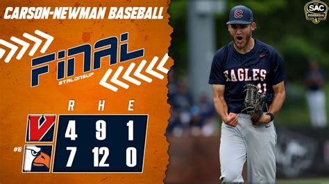 Carson-Newman Baseball Rewind 2025: #18 C-N 7, UVA Wise 4 Full ...