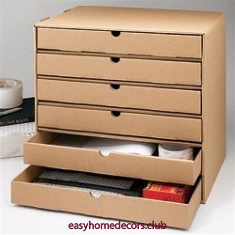 Image result for Cardboard Storage Drawer Units