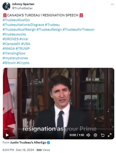 Fact Check: Satirical Deepfake Video Of Justin Trudeau Announcing His ...