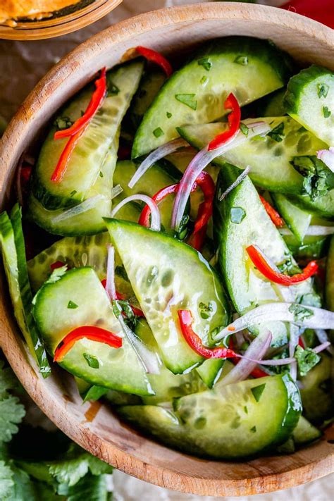 Thai cucumber salad – Artofit