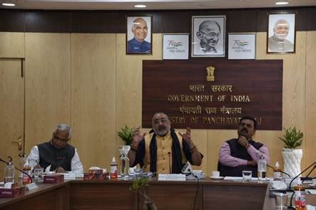Union Minister of Panchayati Raj reviews implementation of various ...