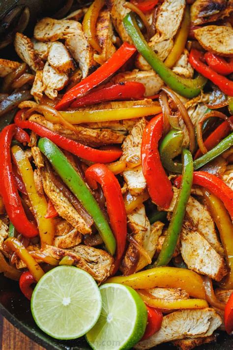 Chicken Fajitas Recipe (VIDEO) - NatashasKitchen.com