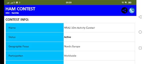 Ham Contest | Radio Calendar - Apps on Google Play