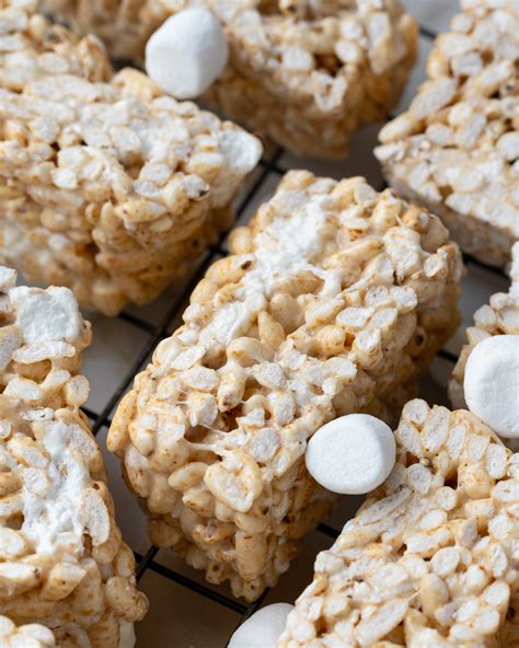 Chewy Gluten-Free Rice Krispie Treat Recipe - AtMyTable