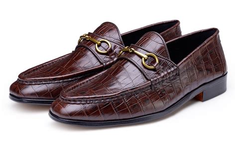 Reed Croco Cocoa | Men Shoes | Shutiq