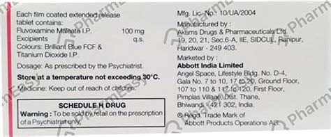 Uvox Cr 100 MG Tablet (10): Uses, Side Effects, Price & Dosage | PharmEasy