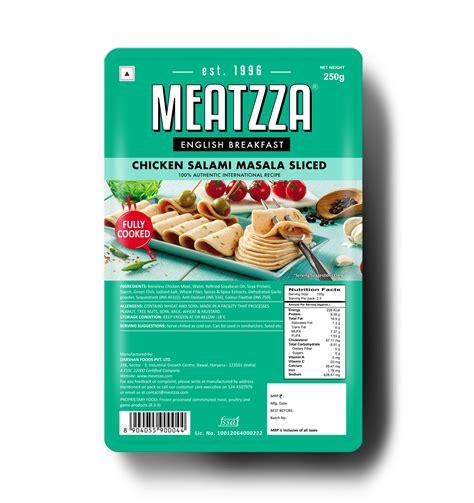 Chicken Salami Masala Sliced – meatzza