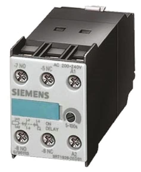 3RT1926-2FJ31 Siemens | Siemens Auxiliary Contact, 2 Contact, 1NC + 1NO ...