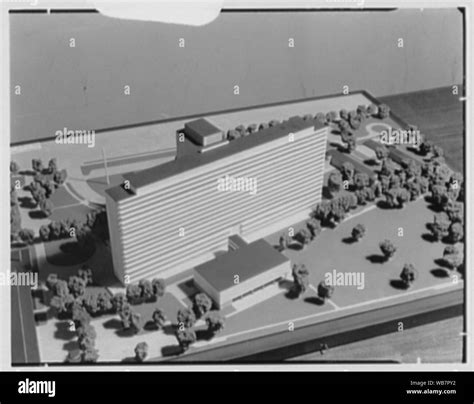 Fort Hamilton Hospital. Abstract/medium: Gottscho-Schleisner Collection Stock Photo - Alamy