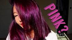 When To Dye Hair by Purple Dye Turned Hair Pink Whimsicallyme When To Dye Hair