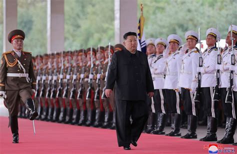Kim Deal Jong North Korea And Russia 'actively Advancing' In Arms Deal