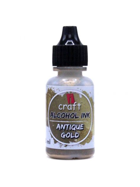 ICraft Metallic Alcohol Ink-Antique Gold – CIY