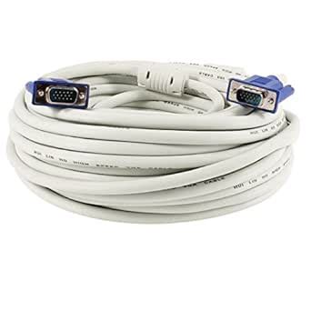 F FABOBJECTS® VGA 15 Pin Male to Male M/M Extension Cable 25M for ...
