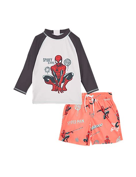 Buy 2pc Spider-Man™ Swim Set (2-8 Yrs) at Marks & Spencer