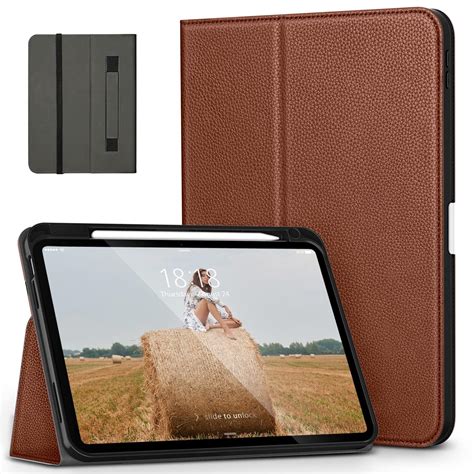 DTTO Folio Case for iPad 10th Generation - [Built-in Pencil Holder ...