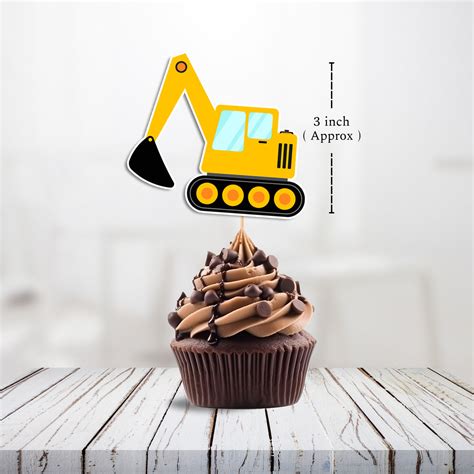 Cake Toppers | JCB Construction Theme – Ezyprints Studio