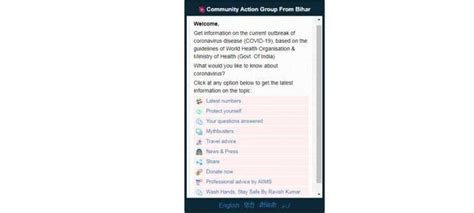 Covid-19 app, chatbot launched for people in Bihar | Tech News (HT Tech)