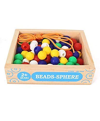 Buy Little Genius - Sphere Beads Toyset For Kids 2+ Years (Set Of 100 ...