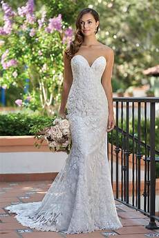 Gown Sweetheart Wedding Dress by T212003 Embroidered Lace Strapless Wedding Dress Gown Sweetheart Wedding Dress
