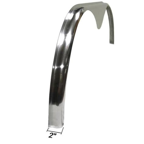 72x2 Tandem Axle .080 Marine Grade Aluminum Fender Flare