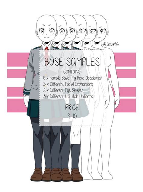 Mha Oc Base Body Bnha Template