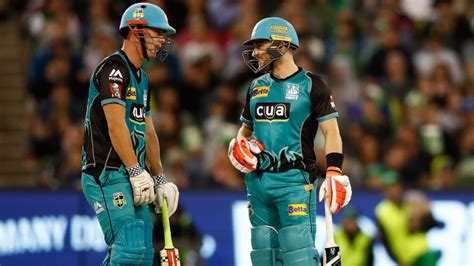 Cricket Coverage - Melbourne Stars vs Brisbane Heat, Big Bash League ...