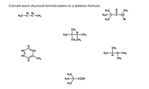 Image result for Skeleton Formulas