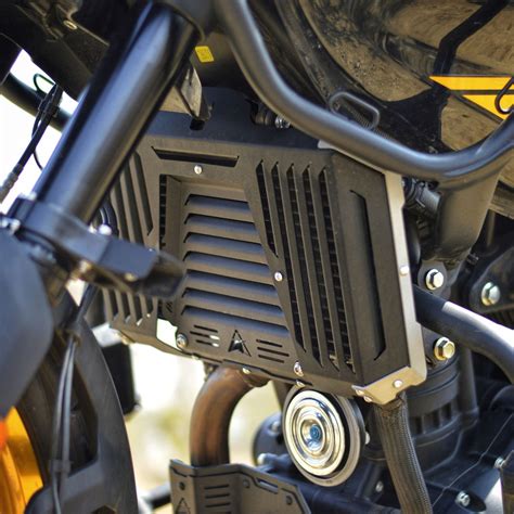 Himalayan 450 Radiator Guard | Black-Silver | Auto Engina – autoengina.com