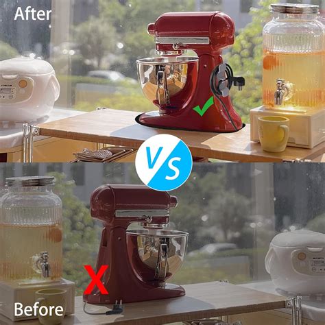 Buy Lafo Mixer Slider Mat for KitchenAid 5-8 Qt Bowl Lift Stand Mixer ...