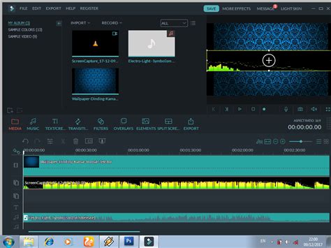 Image result for Filmora 9 Audio Spectrum