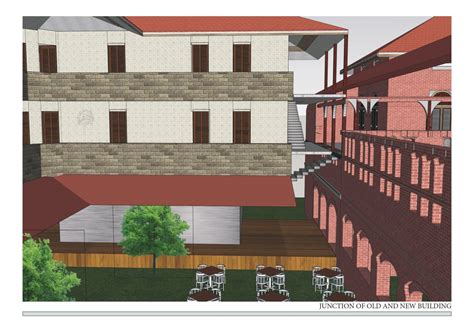 Adaptive reuse - Experiencing Youth hostel | CEPT - Portfolio