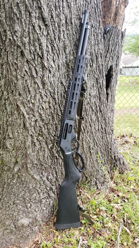 Henry X model 45/70 with Midwest Industries handguard and XS sight rail ...