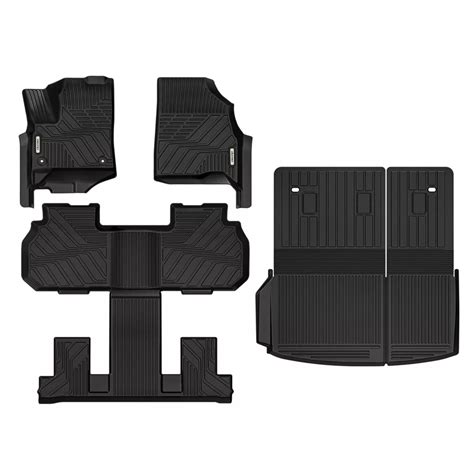 RVNI Floor Mats for 2024 2025 Chevrolet Traverse 7-Seater Fit TPE All ...