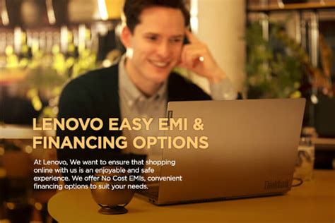 Lenovo Financing options | Lenovo India