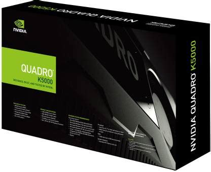 Leadtek Quadro K5000 DDR5 4 GB NVIDIA Chipset 256 bit 706 MHz Graphics ...