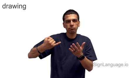 Drawing in ASL - American Sign Language - 4 Video Examples