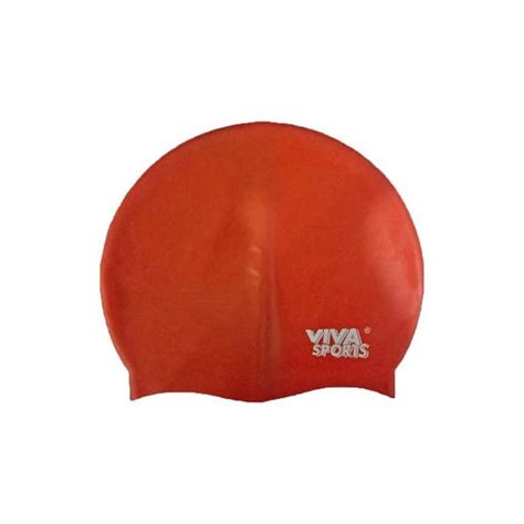 Viva Sports Pure Silicon Swimming Cap with Zip Pouch | Buy Swimming ...