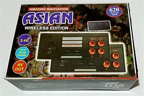 Buy Asian® TV Video Game Wireless Edition AV Out with Built-in 620 ...