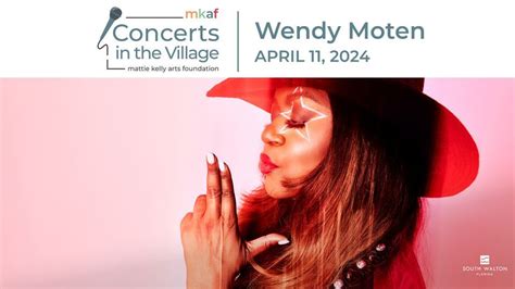 Wendy Moten, Mattie Kelly Arts Foundation, Destin, 11 April 2024 ...