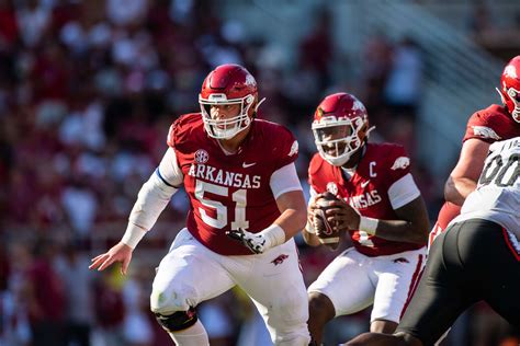 Stromberg Earns Jacobs Blocking Trophy | Arkansas Razorbacks