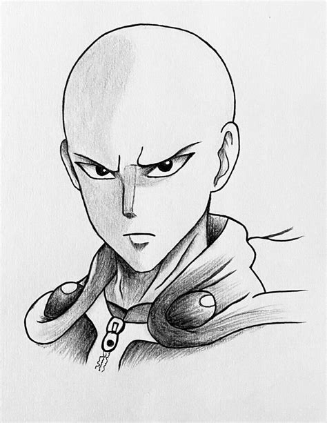 Image result for Saitama Drawing Tutorial