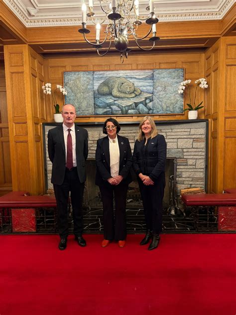 Delighted to join Her Honour in welcoming the Presiding Officer of Scottish Parliament The Right ...