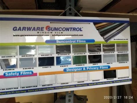 Sun Control Film - Suncontrol Garware SHR Glass Film Wholesale Trader ...