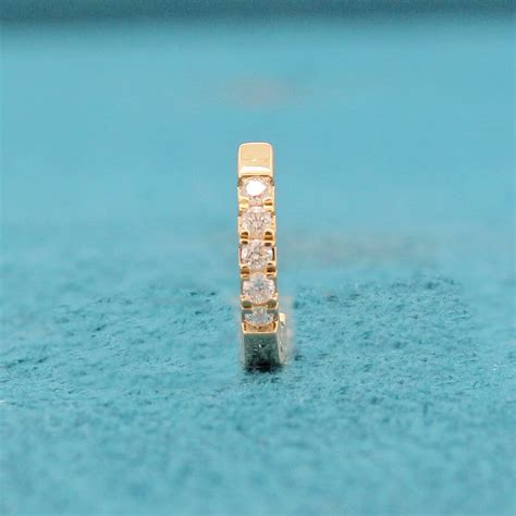 Siyara Five Stone Diamond Nose Pin – Firefly Diamonds