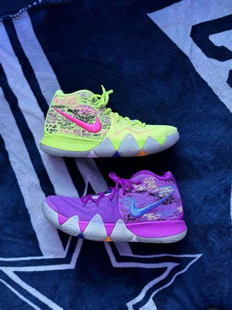 Very Rare Nike Kyrie 4 “Confetti” Basketball Shoes Mens Size 10.5 ...