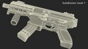 Mini Submachine Gun SMG SIG SAUER MPX 3D | 3D Molier International