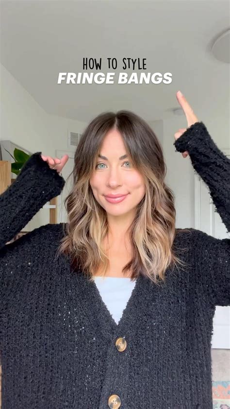 Styling curtain bangs – Artofit