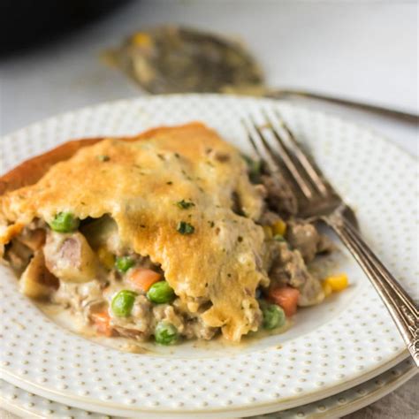 Ground Beef Pot Pie | Recipe Cart | Recipe Cart