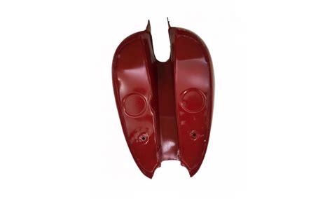 PANTHER M100 M120 CHROME AND RED PAINTED GAS FUEL TANK WITH FUEL CAP ...
