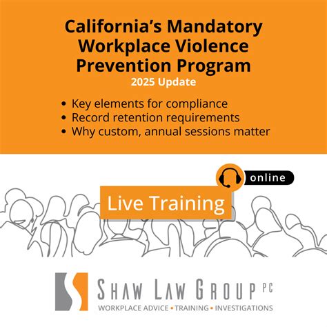 2025-Californias-Mandatory-Workplace-Violence-Prevention-Program | Shaw ...